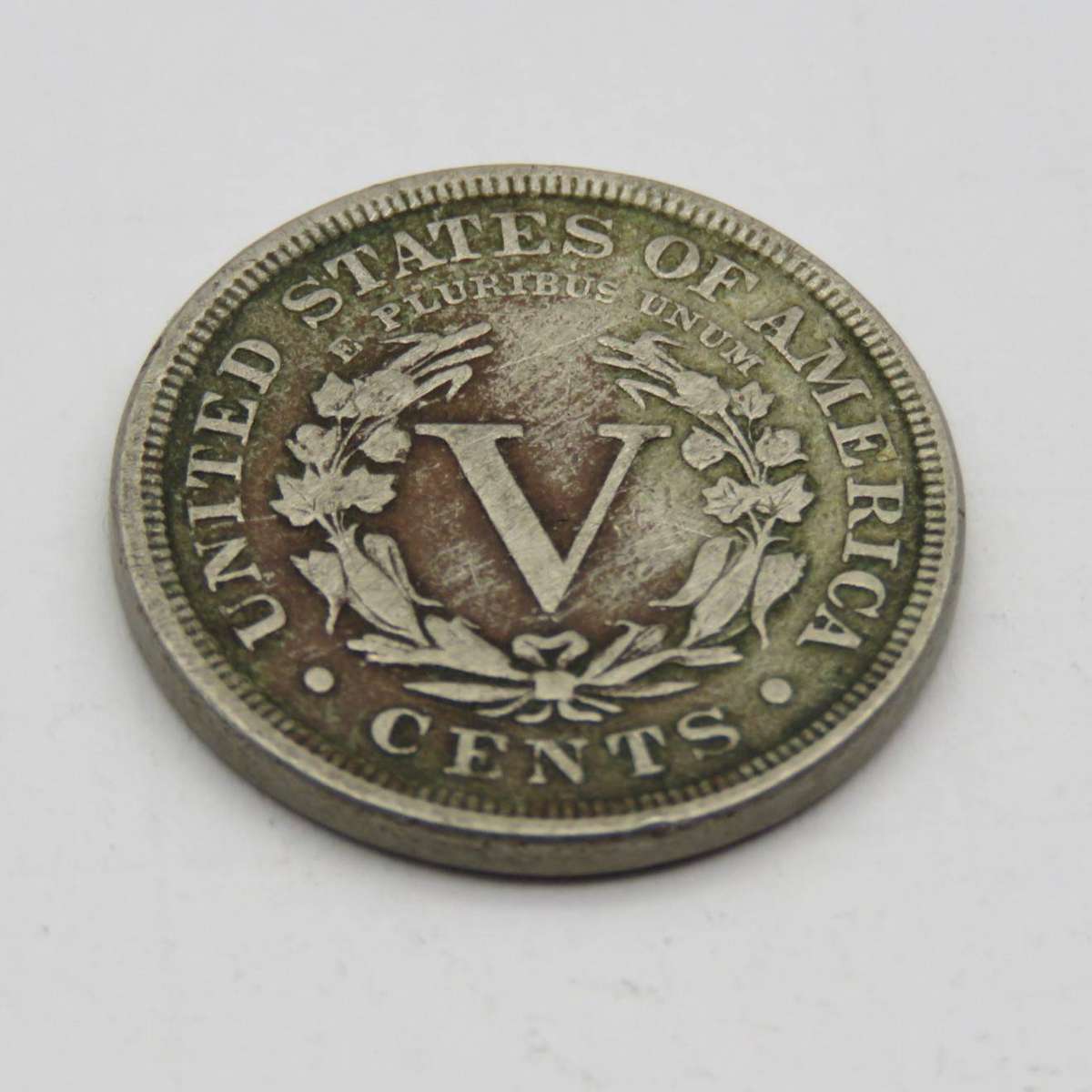 1891 US 5 cent VF