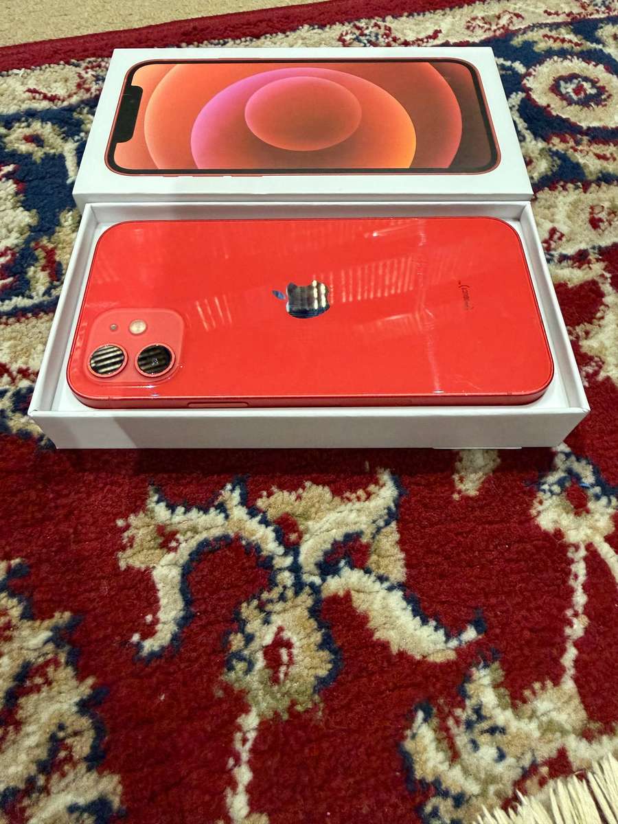 iPhone 12 64GB Product Red 100% Battery health