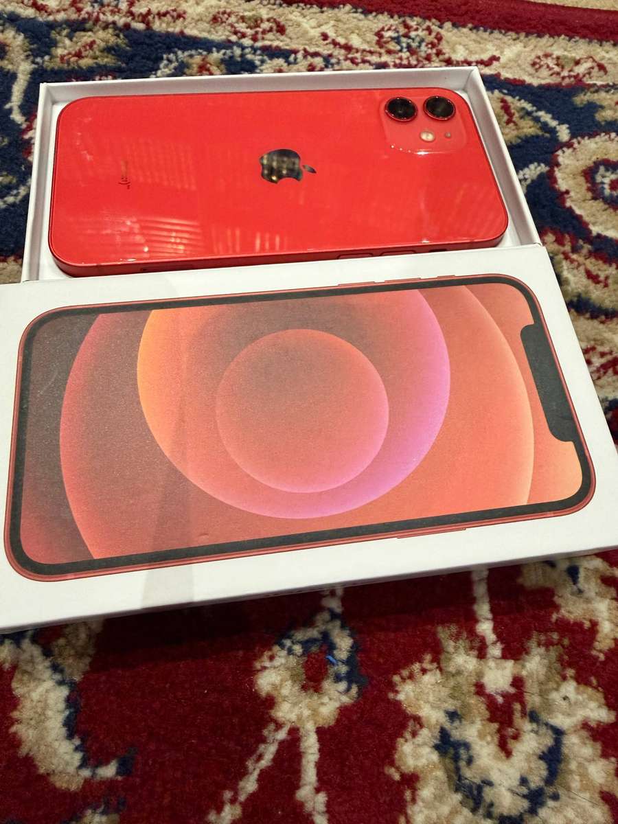 iPhone 12 64GB Product Red 100% Battery health