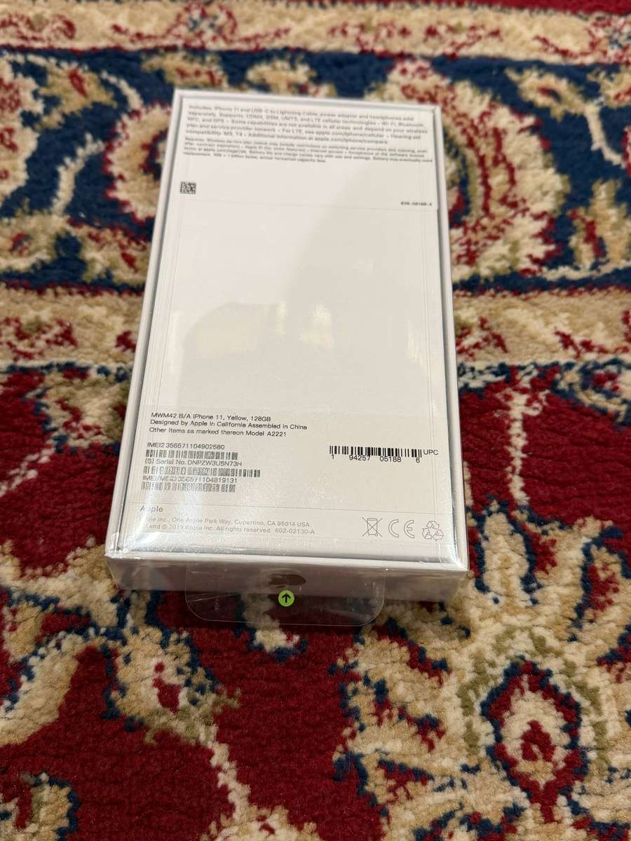 iPhone 11 64GB Sealed Yellow