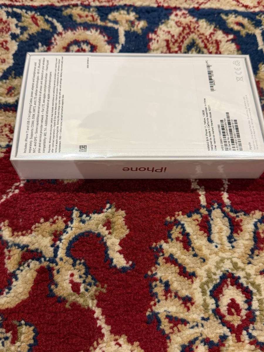 iPhone 11 64GB Sealed Yellow