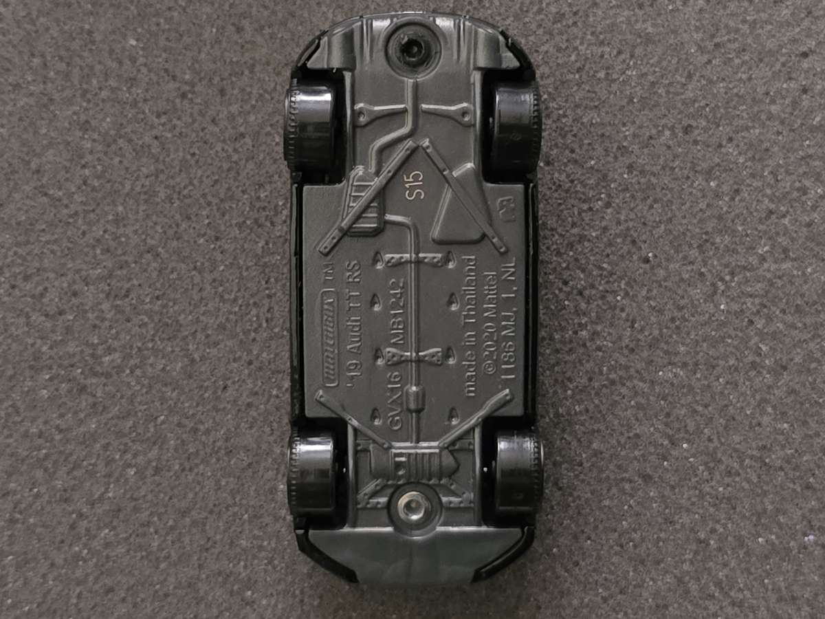 MATCHBOX BLACK AUDI TT RS (MADE IN THAILAND)