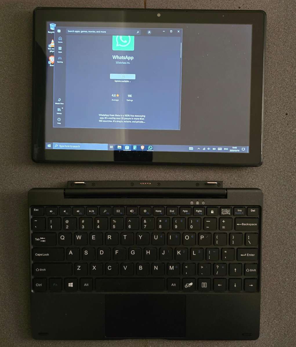 64gb Mecer 2-in-1 Windows Tablet (MW10Q16+LTE)