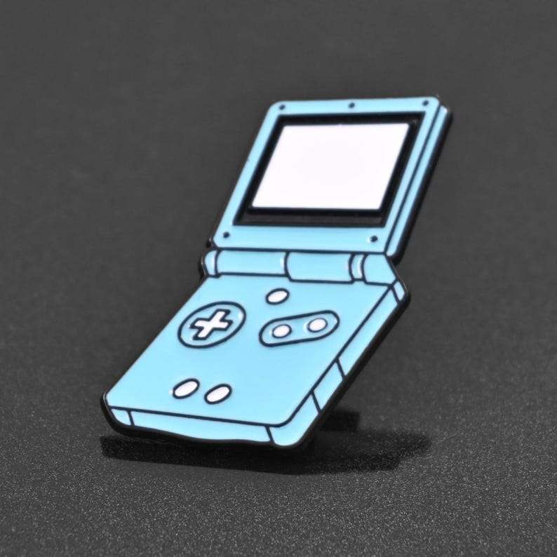 Game Boy Advance SP Enamel Pin