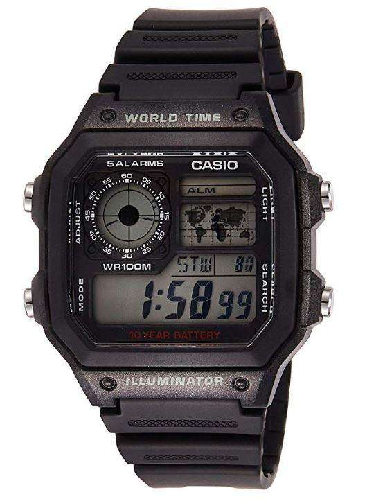 Casio ae1200wh (Black) "Casio Royale"