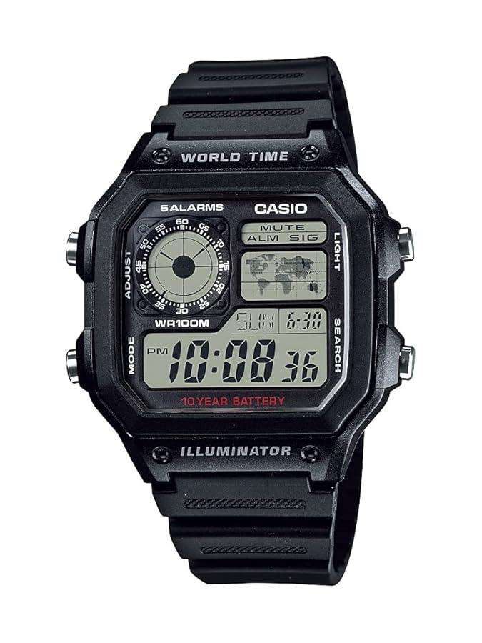 Casio ae1200wh (Black) "Casio Royale"