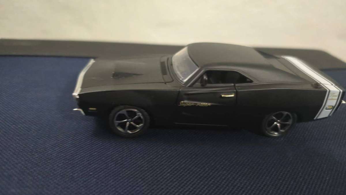 Dodge Charger 1:32 Black Die-Cast Model Car