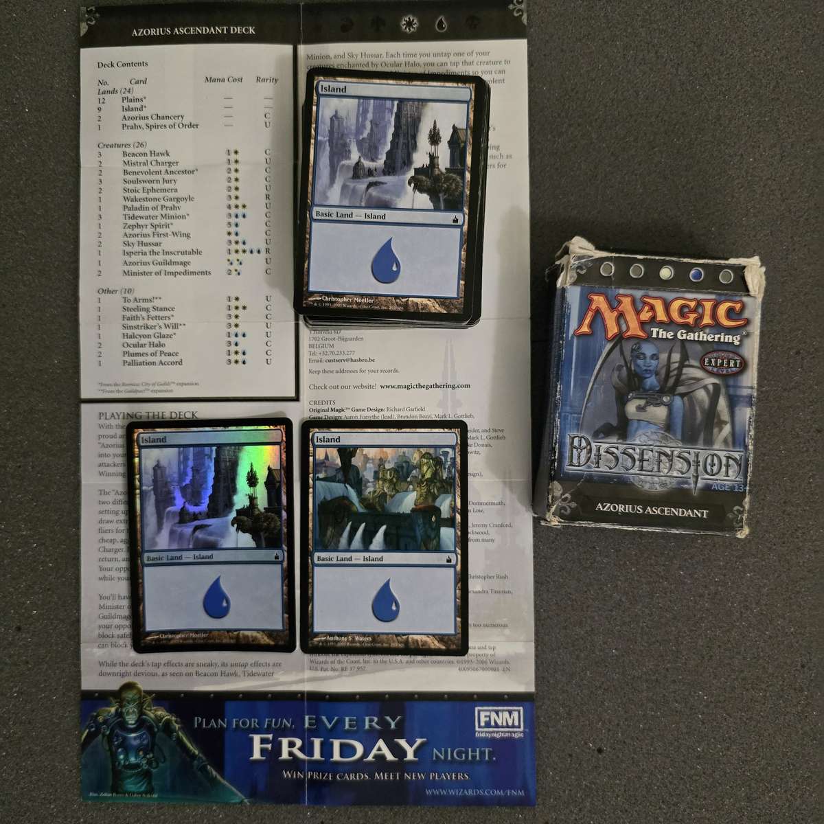 Magic The Gathering Theme deck (Azorius Ascendant)