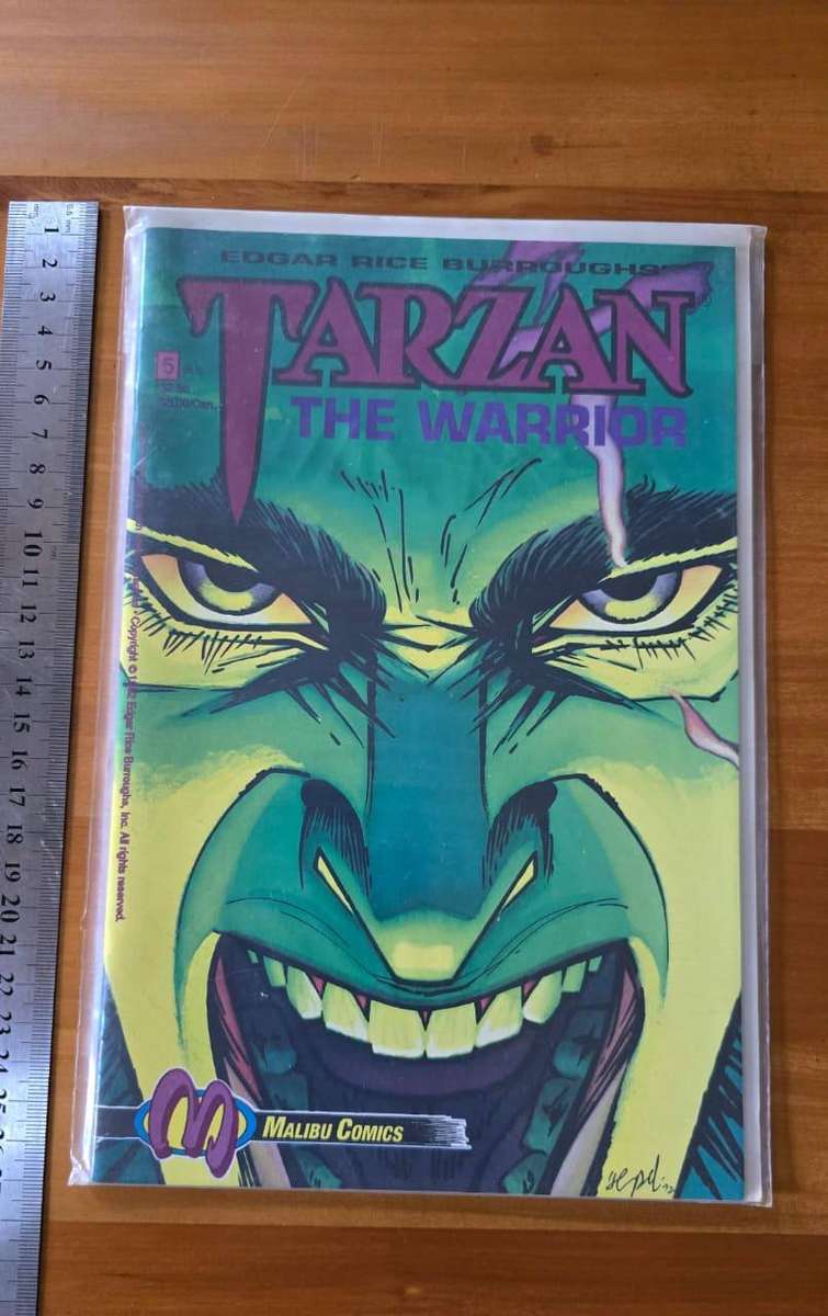 Tarzan The Warrior #5 Malibu Comics FN- Comics Book