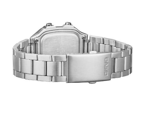 Casio AE-1200WHD-1AV (Silver & metal strap) "Casio Royale"