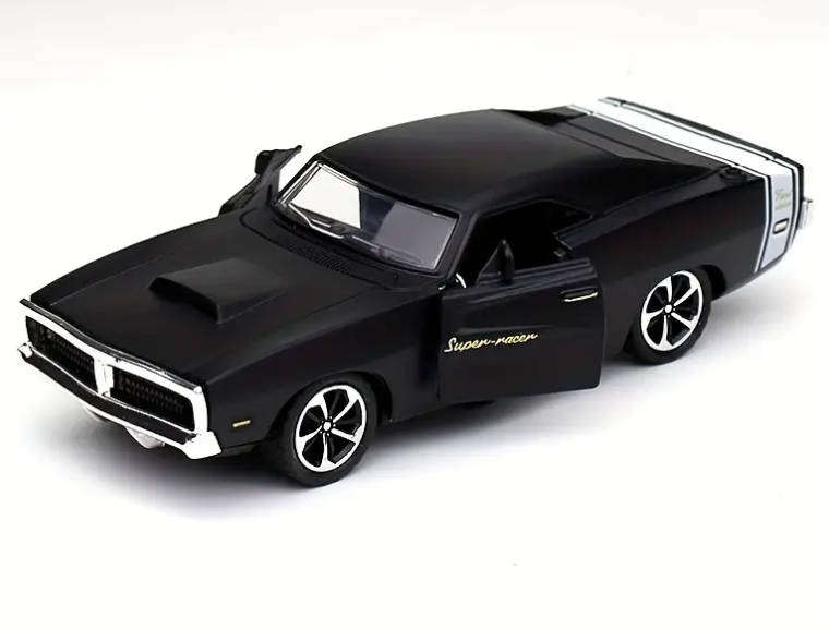 Dodge Charger 1:32 Black Die-Cast Model Car