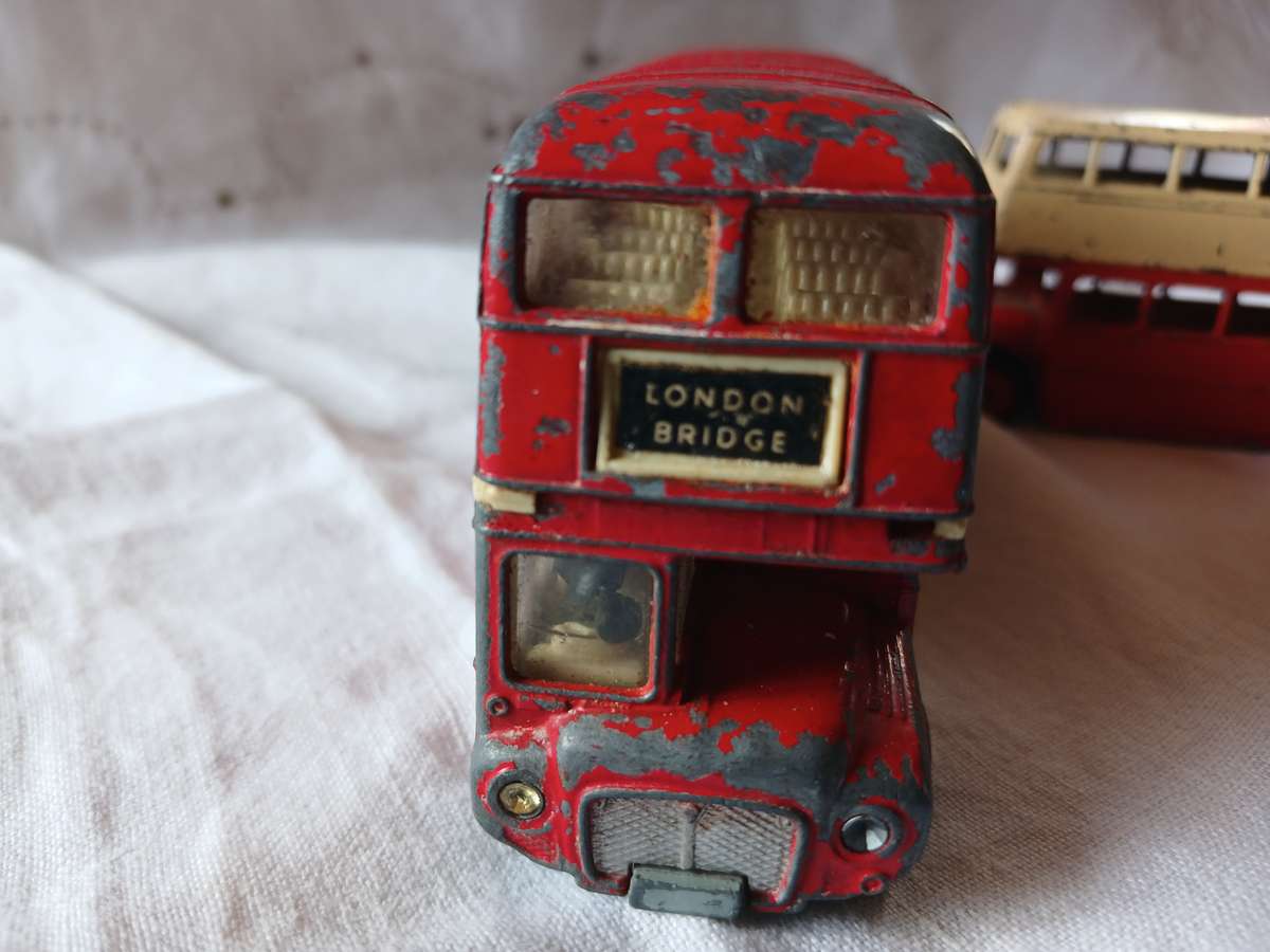 Dinky Leyland,Corgi and Budgie toys "Routemaster" buses.