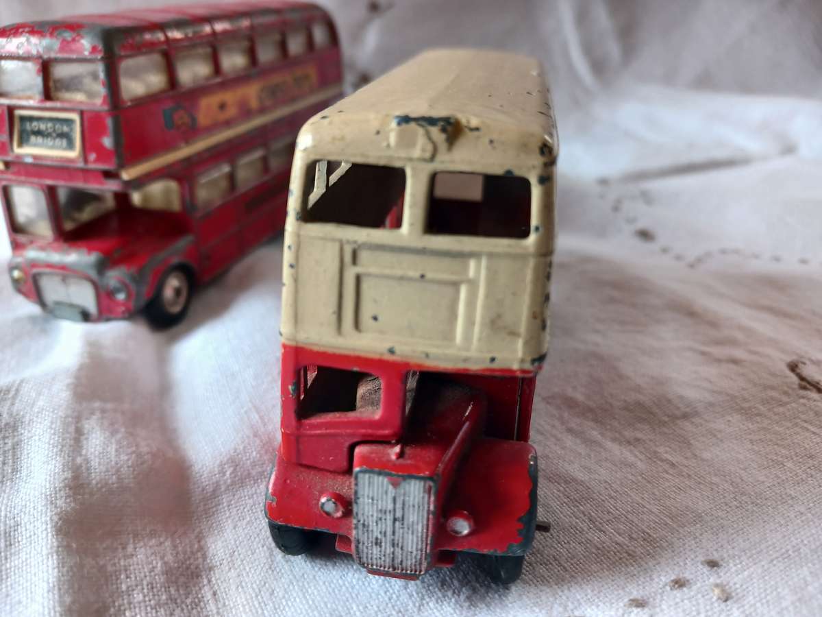 Dinky Leyland,Corgi and Budgie toys "Routemaster" buses.
