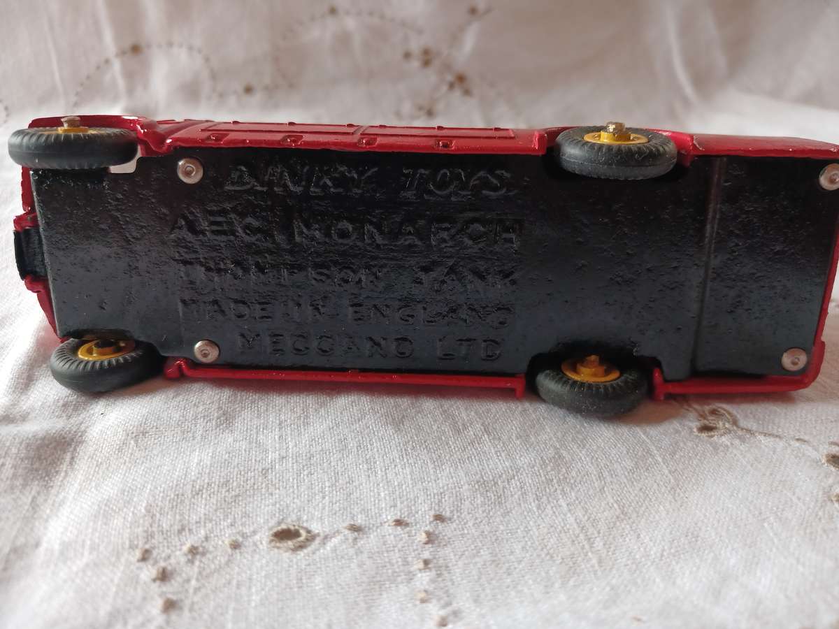 Dinky Toys  AEC 1957 Monarch Thompson Tanker Meccano Ltd England.