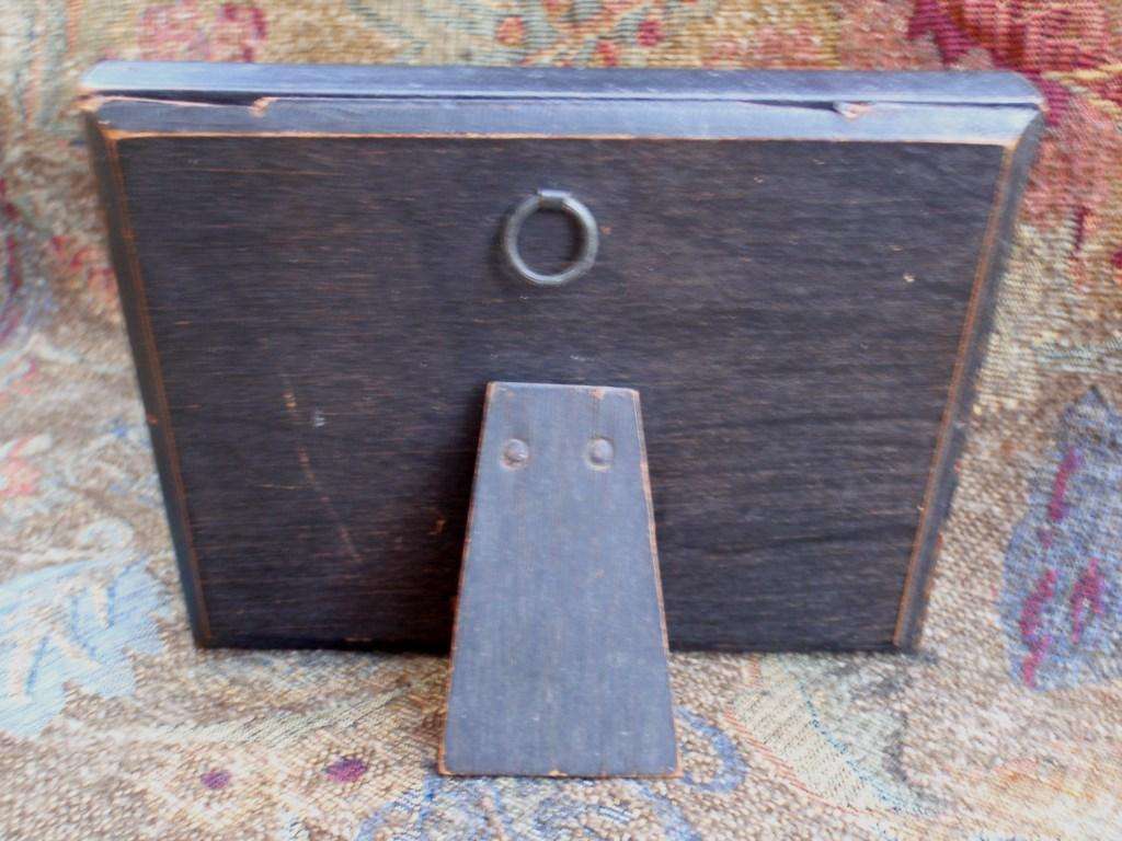 Miniature painting of Brakpan Town Hall on butterfly wings, unique piece made in UK