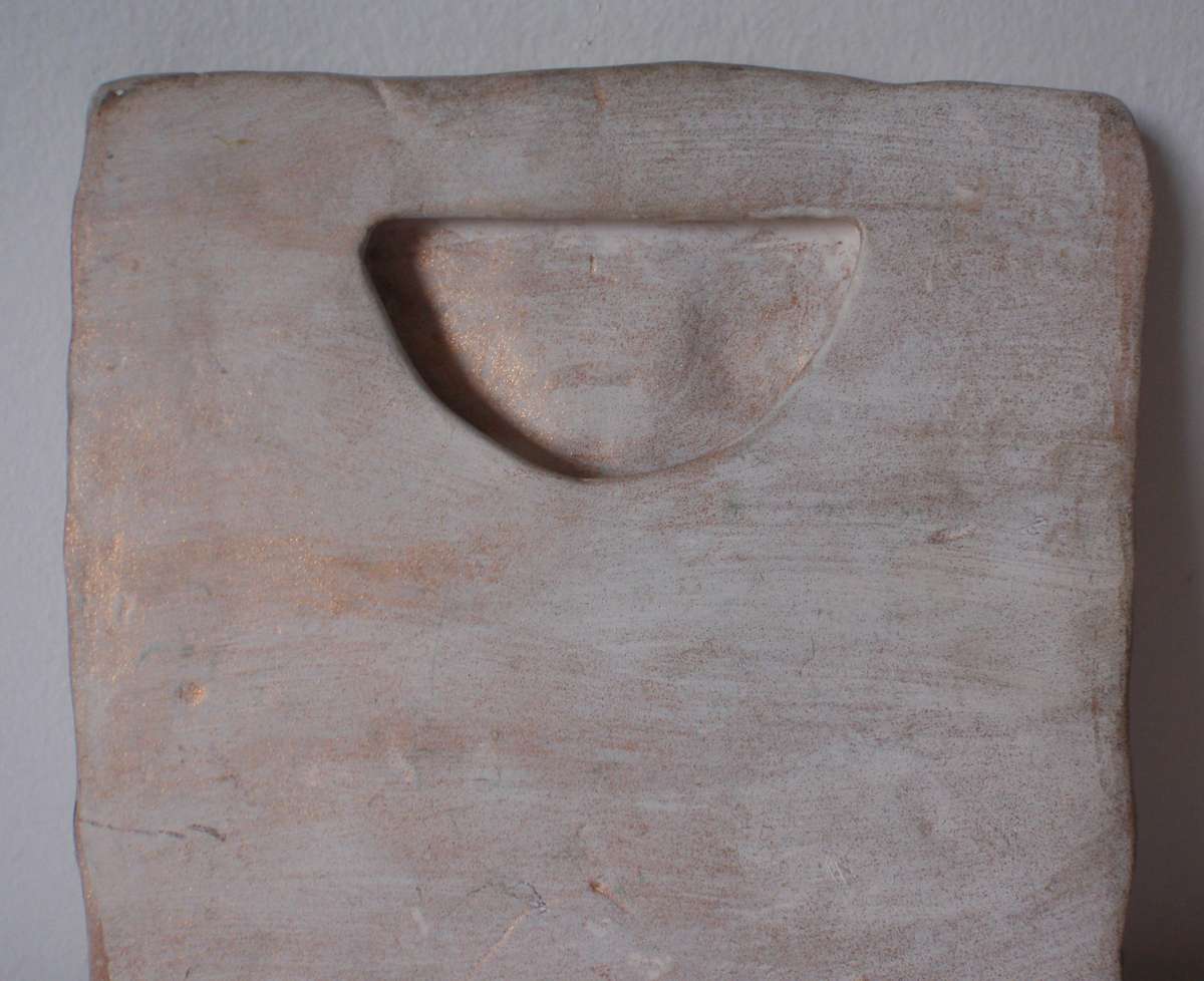 Arty wall hangings. Beautifully moulded and hand painted fruit, apples and apricots. Kitchen decor.