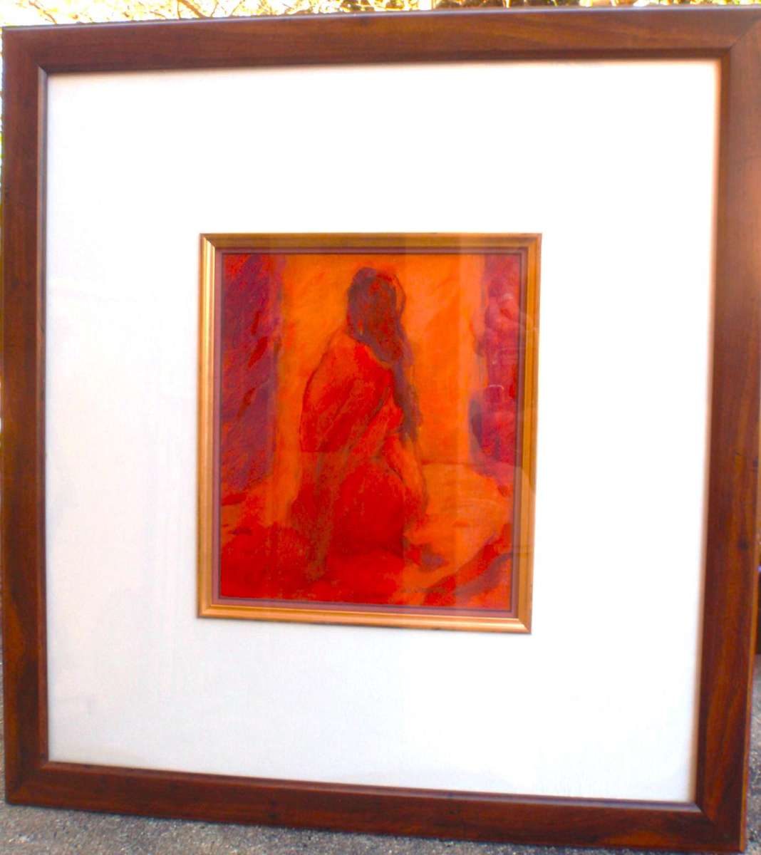 A pair of fabulous nudes by well known, listed artist Lib Steward 1938-2023. Strauss & Co.