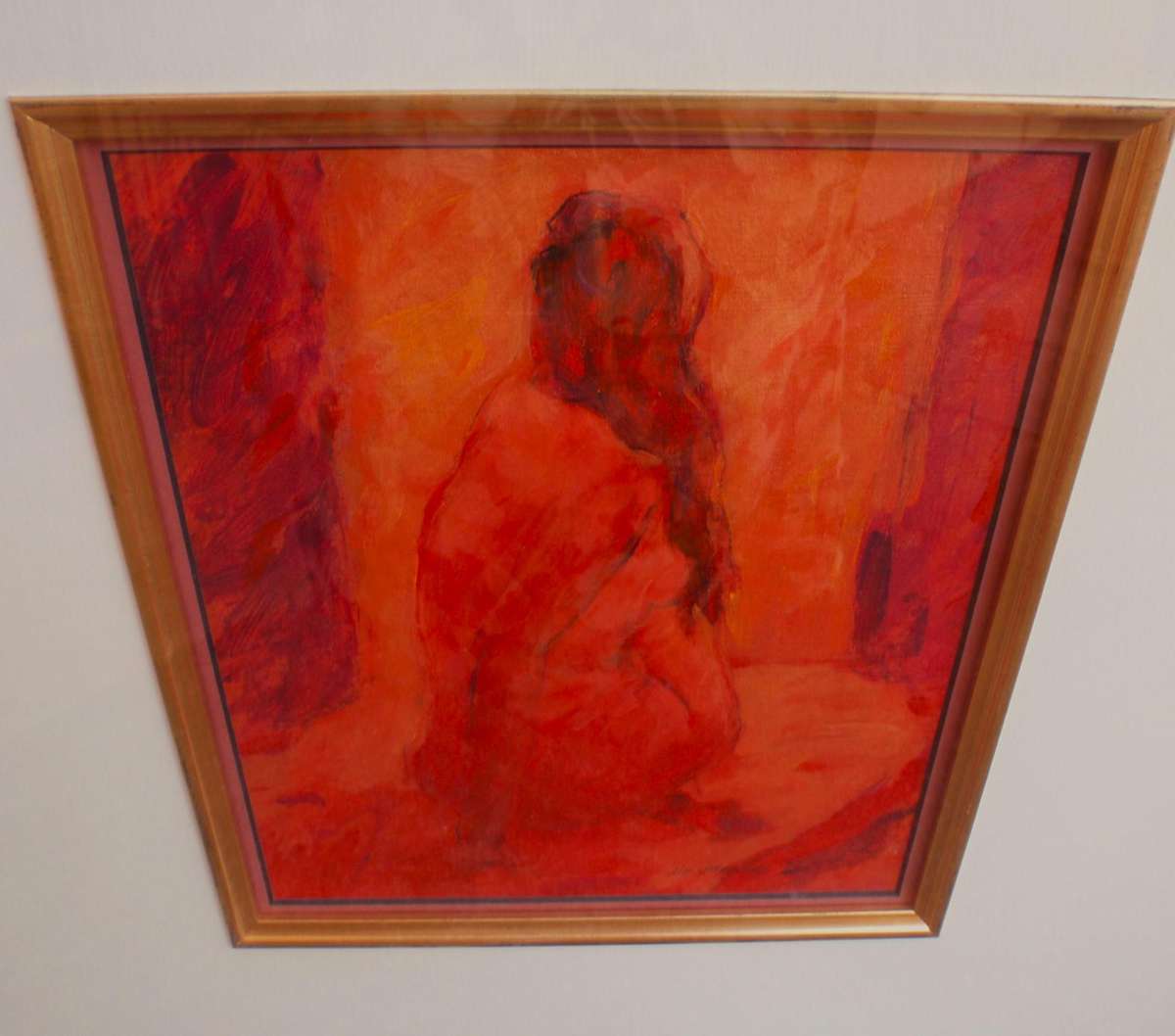 A pair of fabulous nudes by well known, listed artist Lib Steward 1938-2023. Strauss & Co.