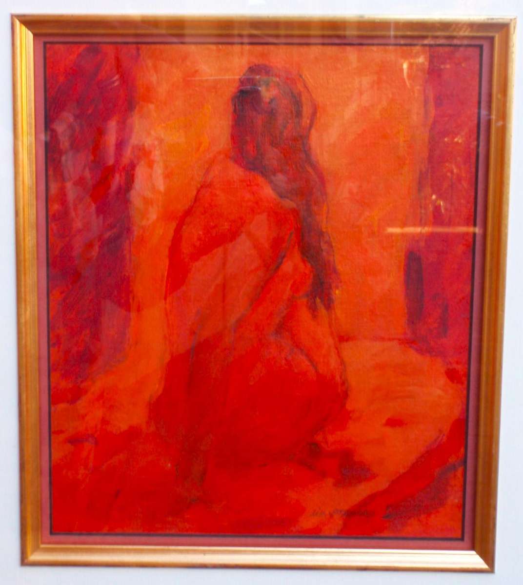 A pair of fabulous nudes by well known, listed artist Lib Steward 1938-2023. Strauss & Co.