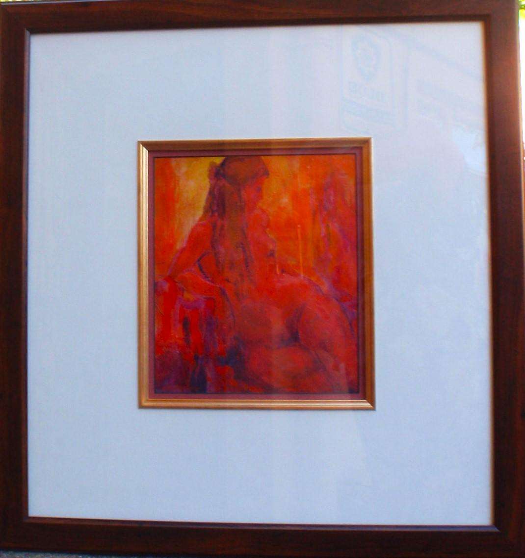 A pair of fabulous nudes by well known, listed artist Lib Steward 1938-2023. Strauss & Co.