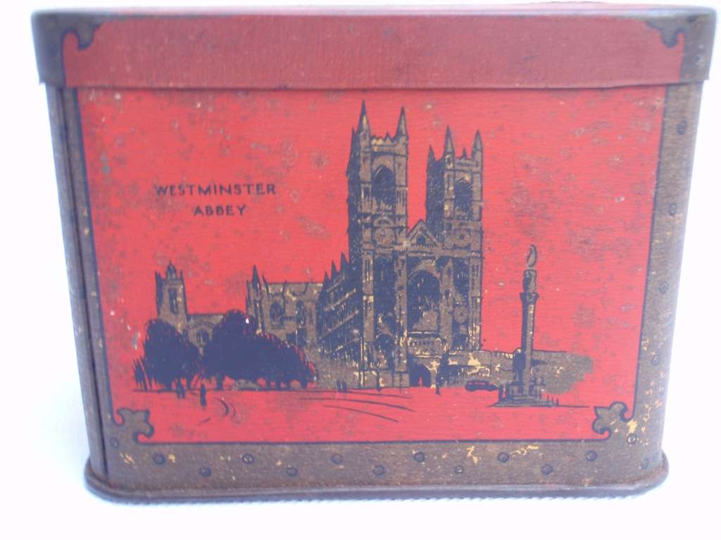 Commemorative British royal Oxo Money Box - King Edward V111. Coronation Treasure Chest.