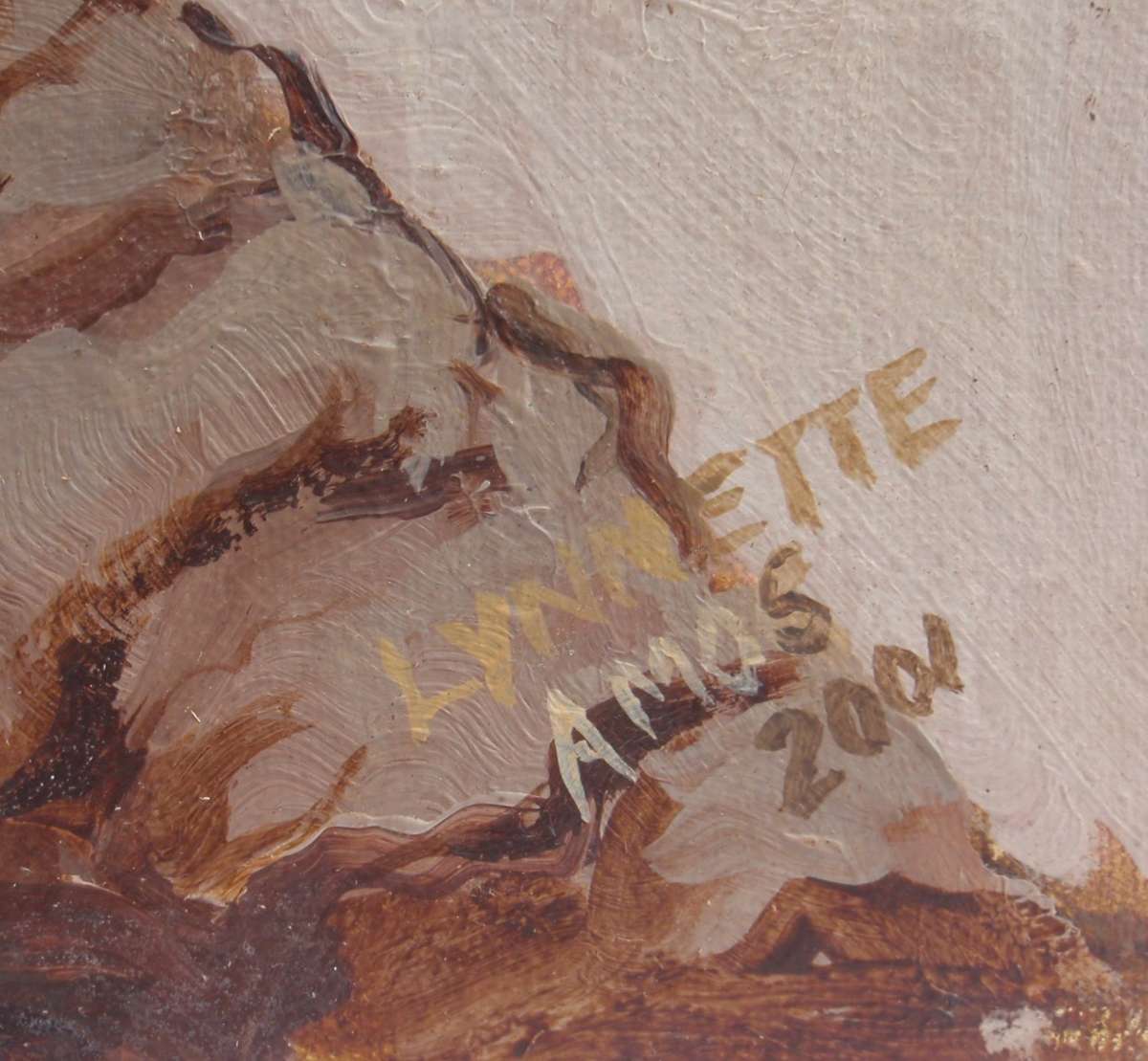 Original oil painting "Little Sparrow" on canvas - ready to hang. Charming little piece of art.