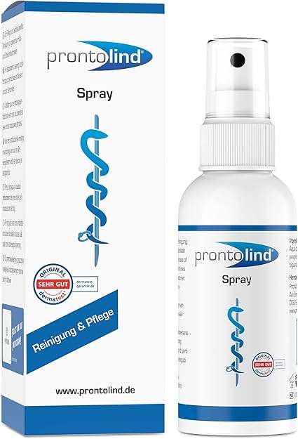 Prontolind spray 75 ml - For the antibacterial cleaning and care of piercings, tunnels, plugs