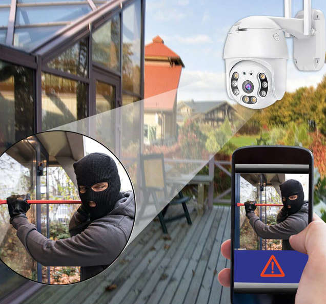 WIFI / IP Smart "PTZ" Pan & Tilt CCTV Camera | Yoosee WiFi Camera