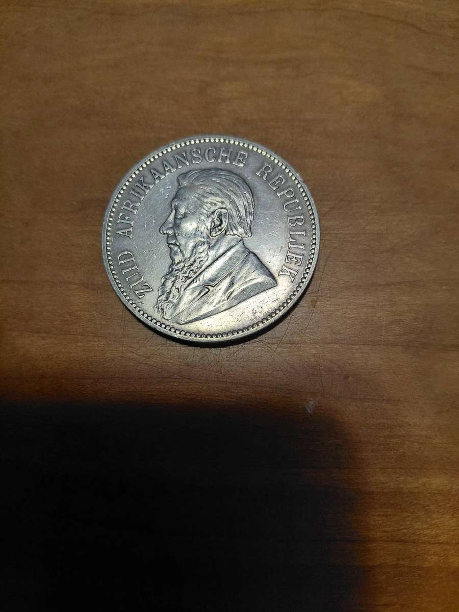 ZAR SILVER SINGLE SHAFT 5 SHILLING !INVESTMENT COIN