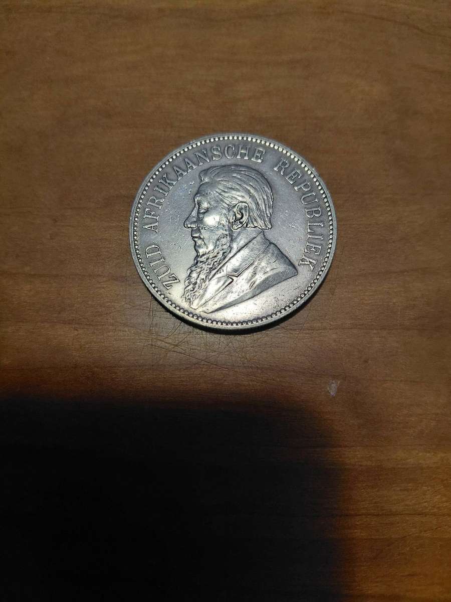 ZAR SILVER SINGLE SHAFT 5 SHILLING !INVESTMENT COIN
