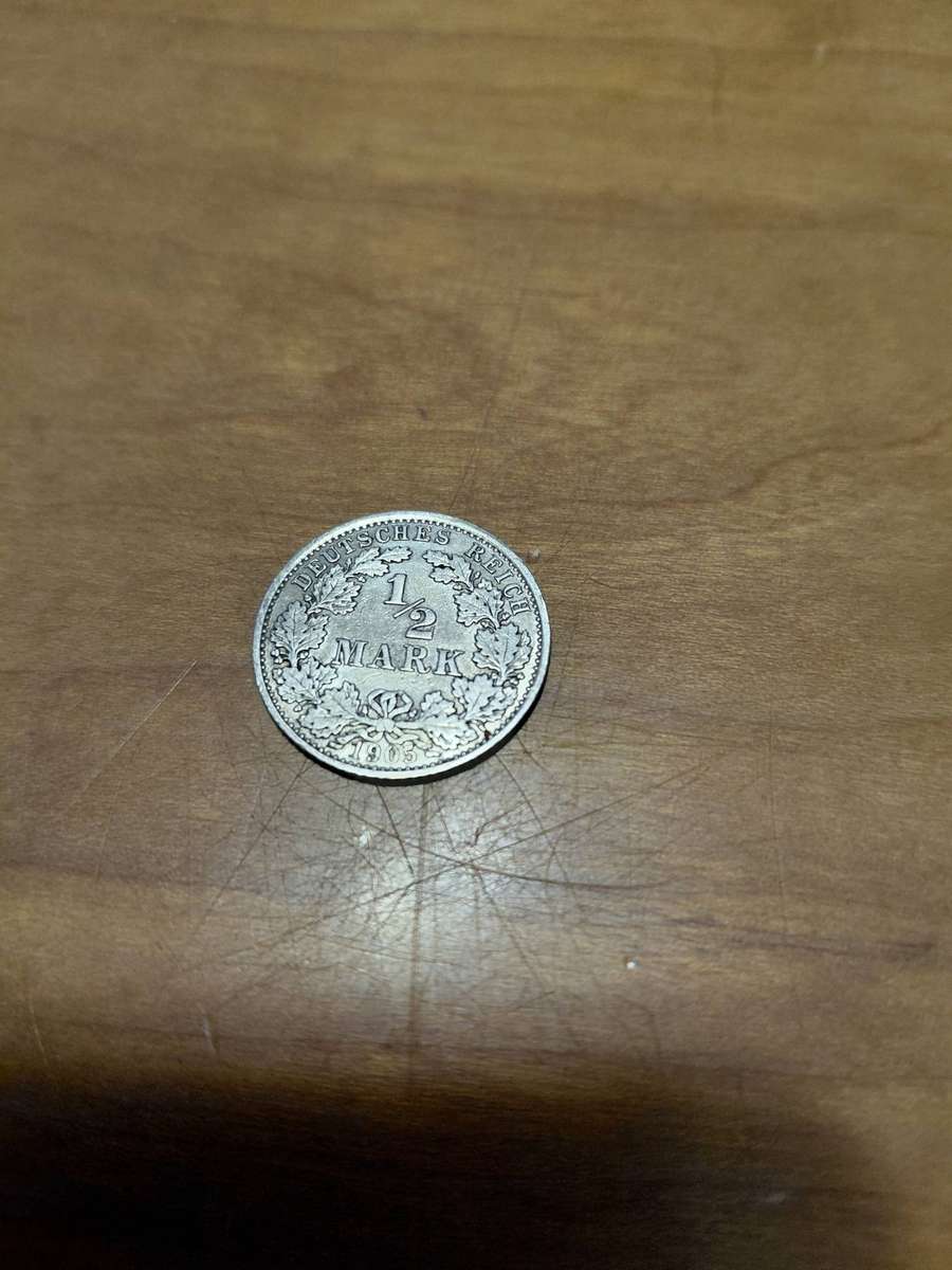 BEAUTIFULL HIGH GRADE SILVER 1905 HALF MARK