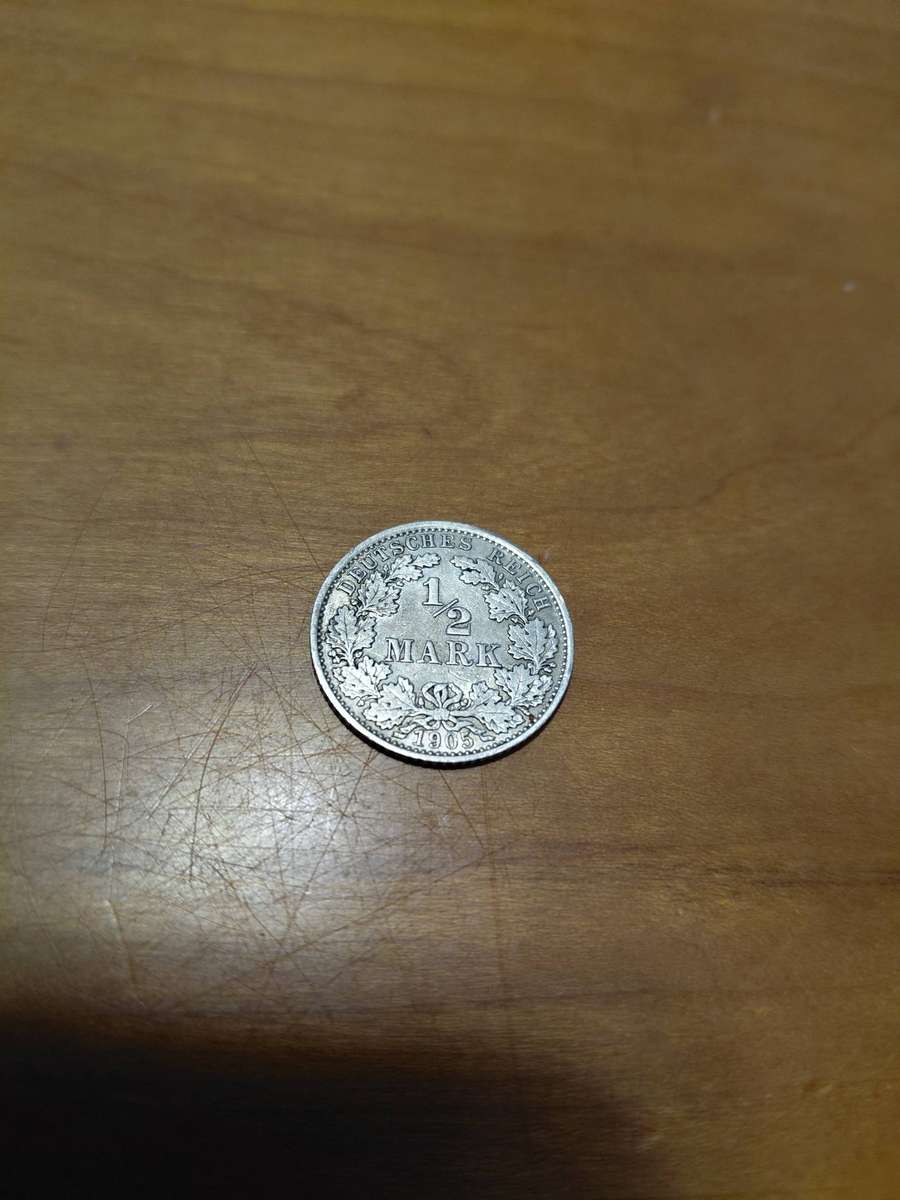 BEAUTIFULL HIGH GRADE SILVER 1905 HALF MARK