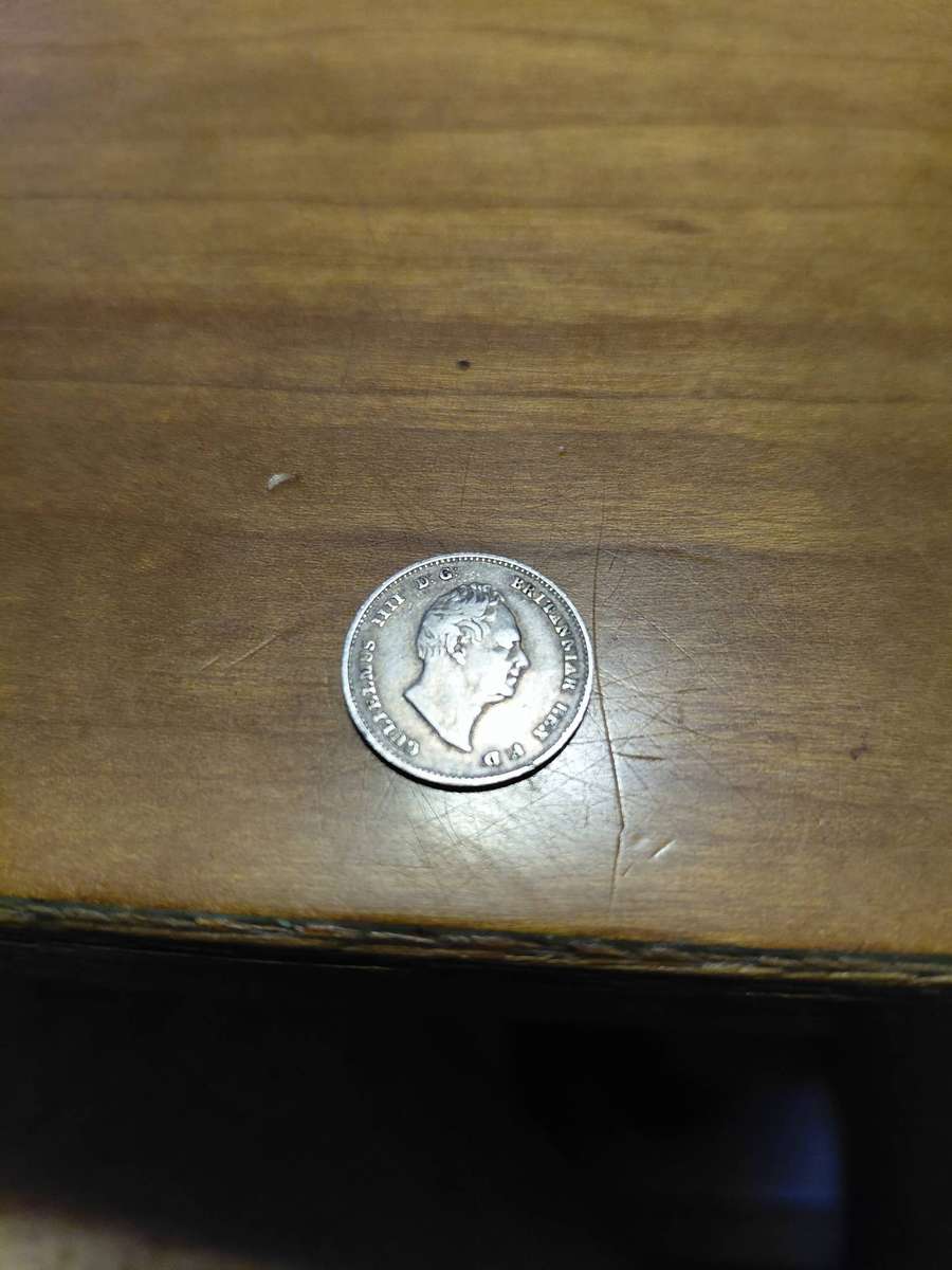 SCARCE 1836 BRITISH SILVER FOUR PENCE