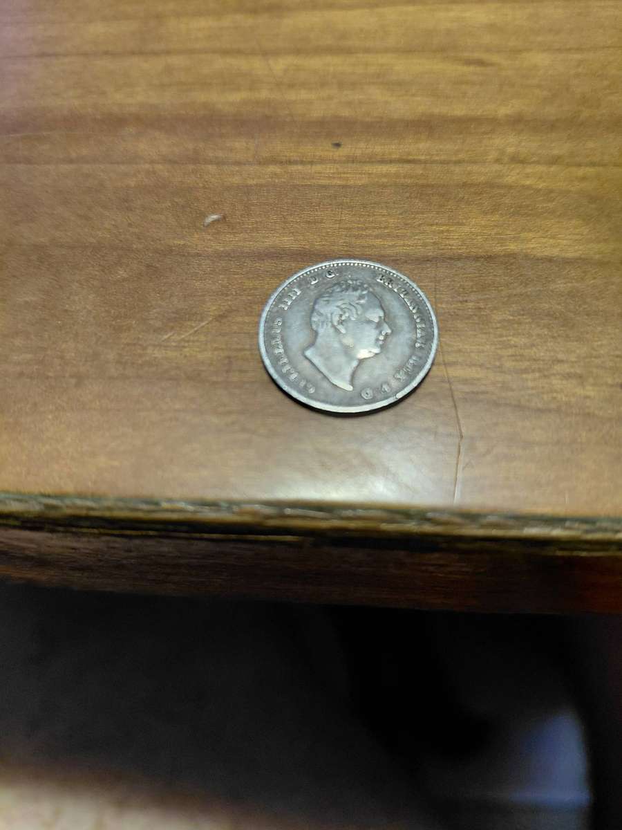 SCARCE 1836 BRITISH SILVER FOUR PENCE