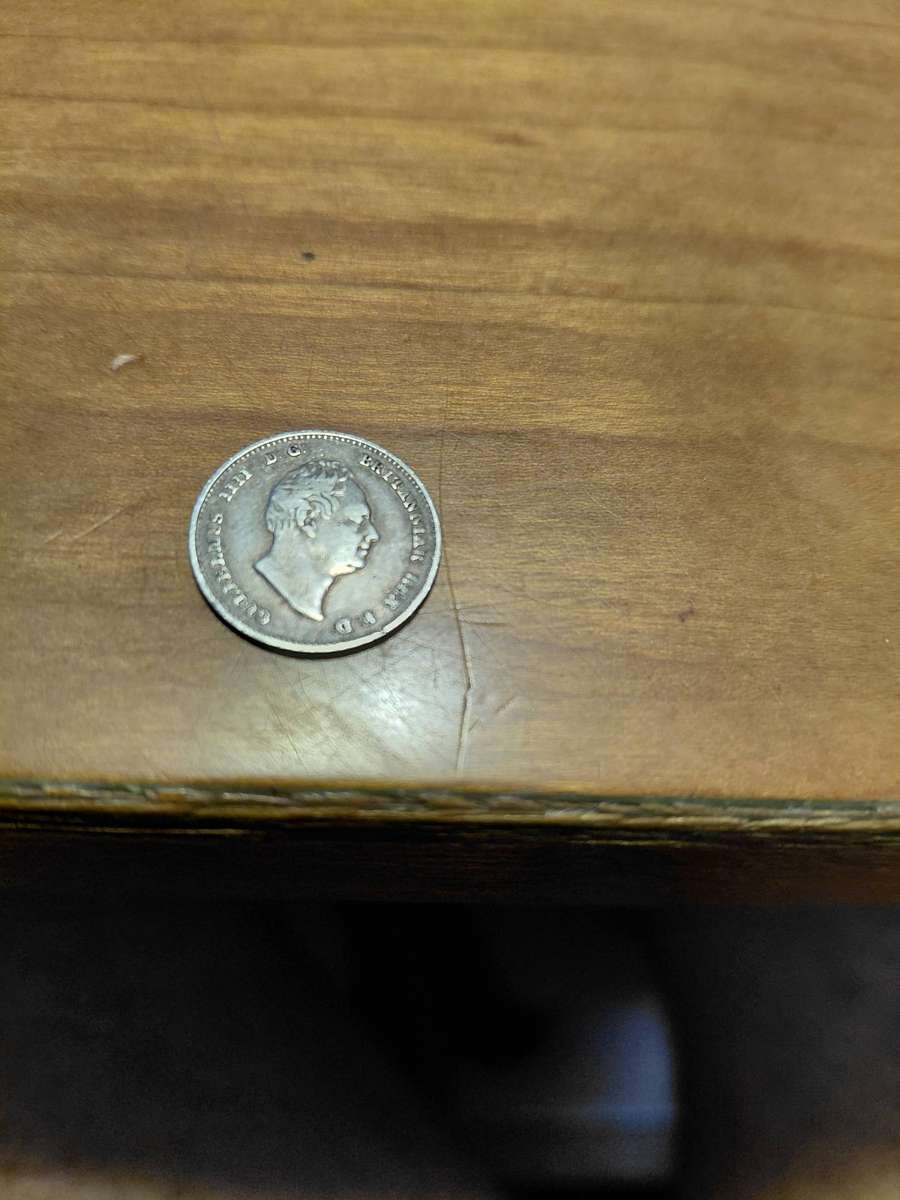 SCARCE 1836 BRITISH SILVER FOUR PENCE