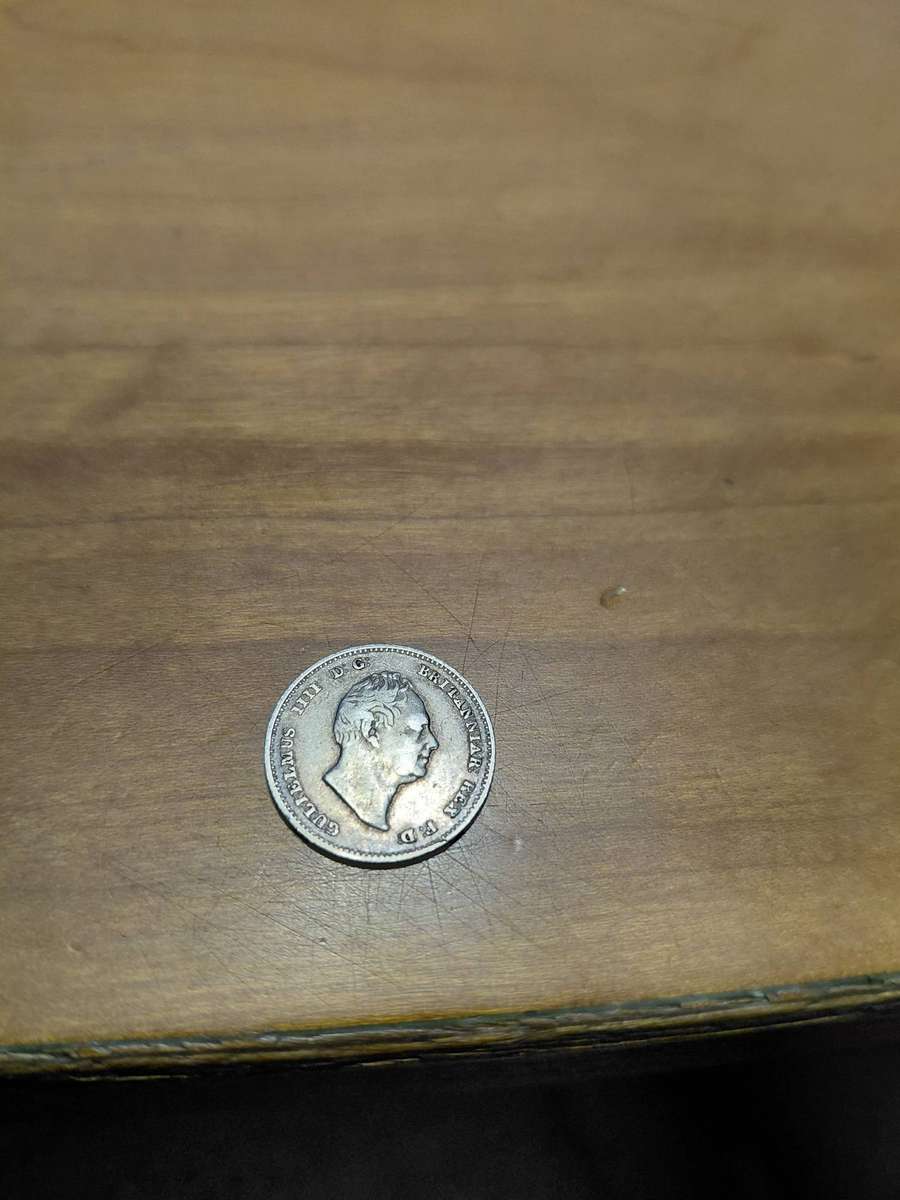 SCARCE 1836 BRITISH SILVER FOUR PENCE