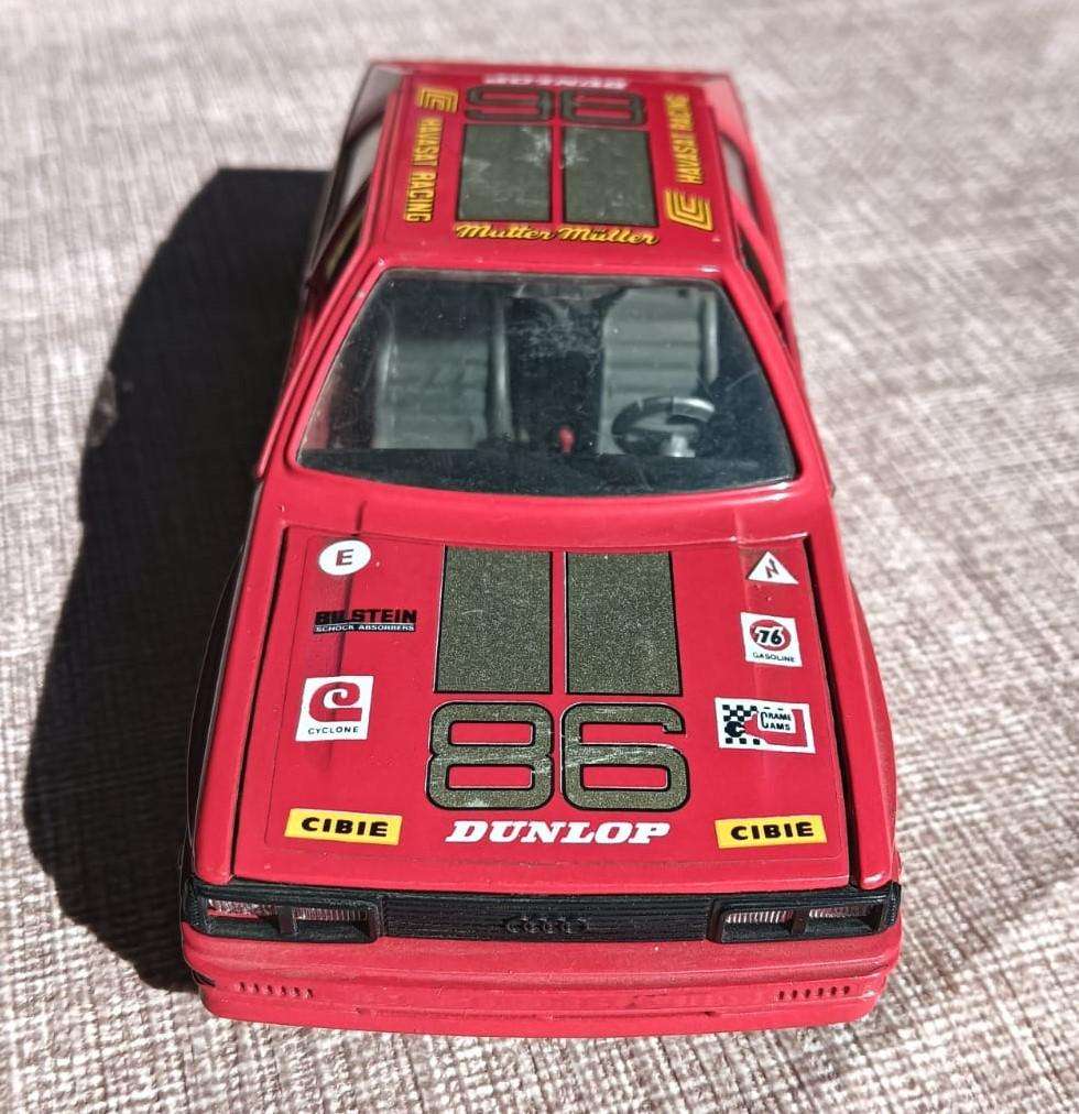 Rare Vintage 1980s Bburago Audi Quattro GT Havasat 1:25 Scale Diecast Car