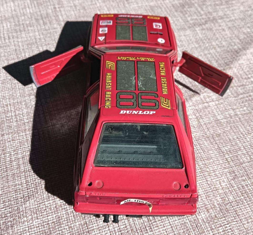 Rare Vintage 1980s Bburago Audi Quattro GT Havasat 1:25 Scale Diecast Car