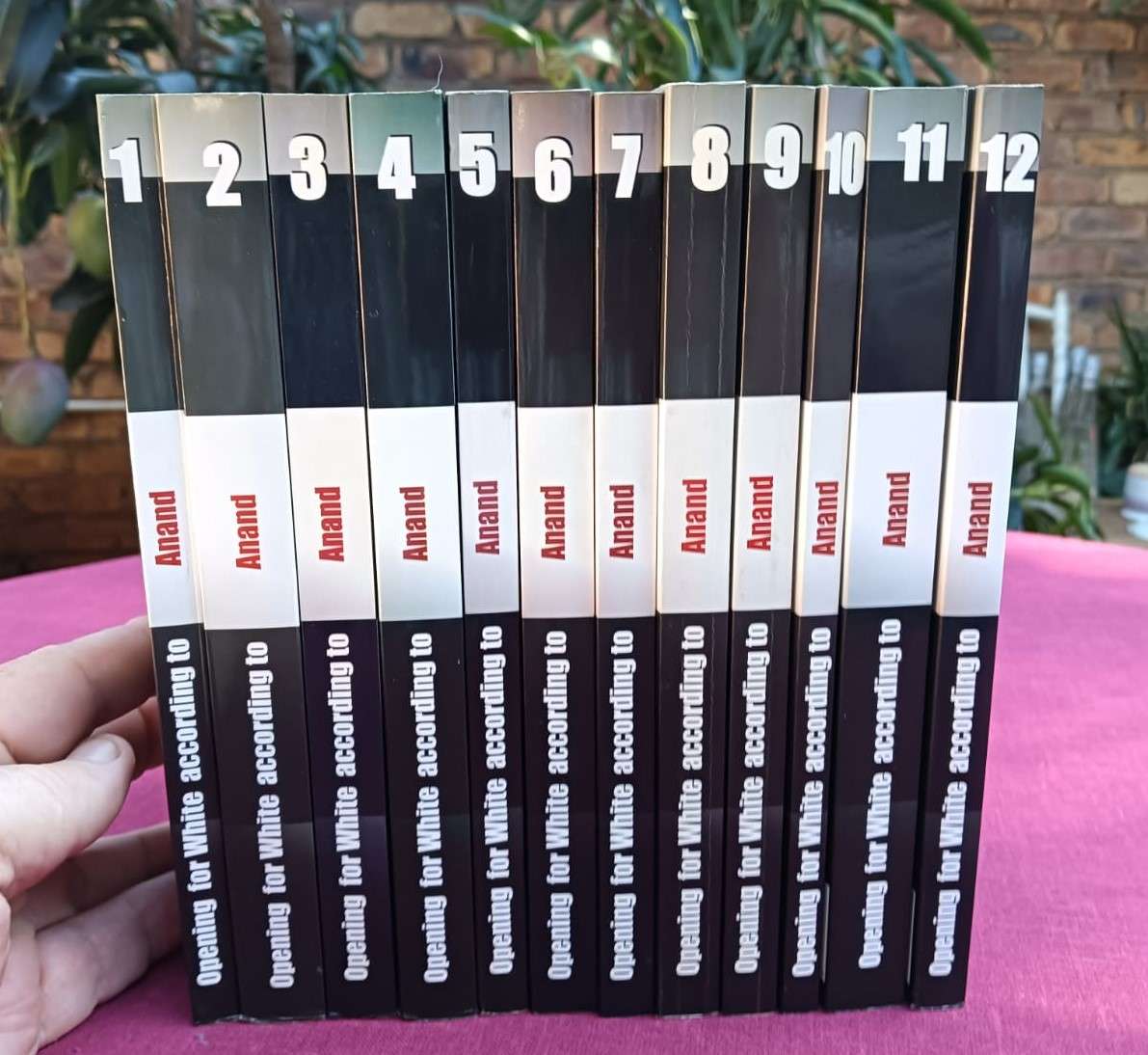 "Vishy" Anand (5 x Chess World Champion) 12 Volume Chess Opening Repertoire for White with 1e4