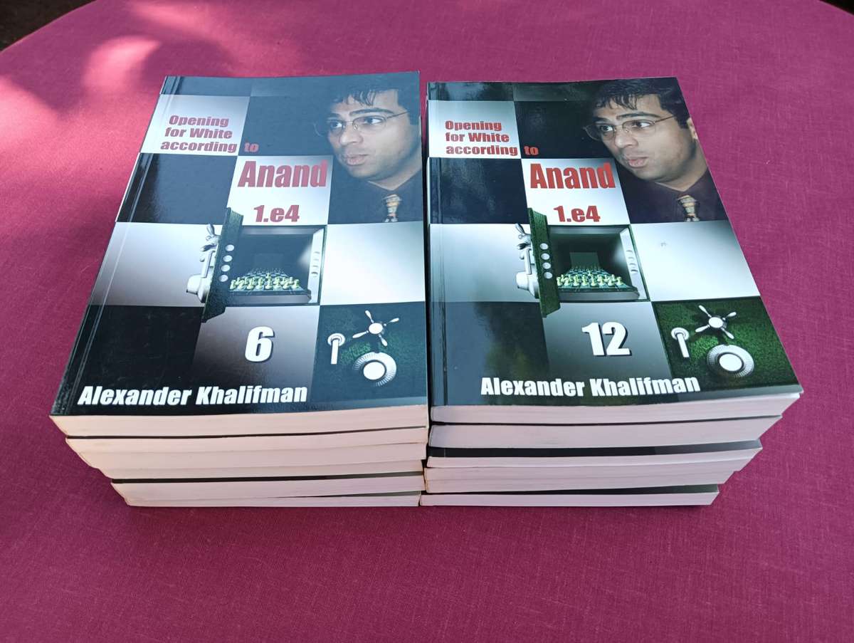 "Vishy" Anand (5 x Chess World Champion) 12 Volume Chess Opening Repertoire for White with 1e4