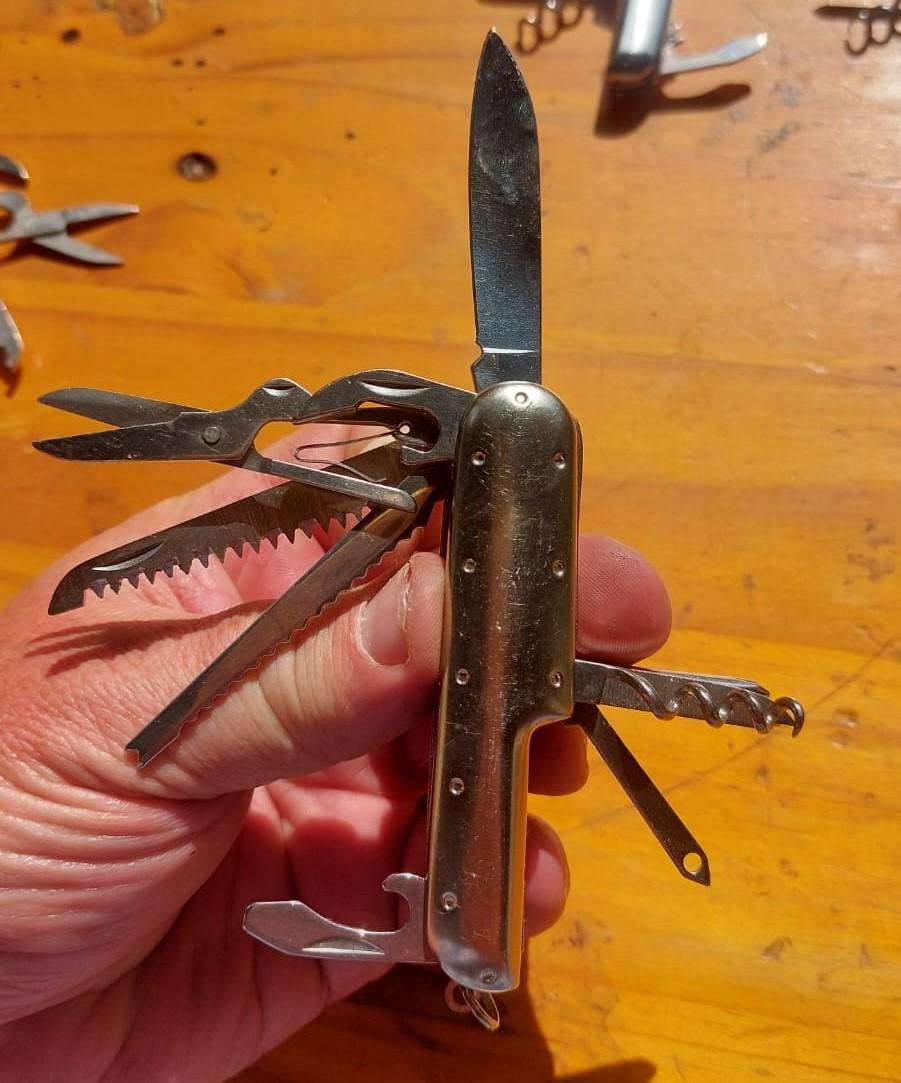 Large (12) Batch of Multi-Function Pocket Knives  Range from 4-in-1 to 12-in-1 Tool Functions