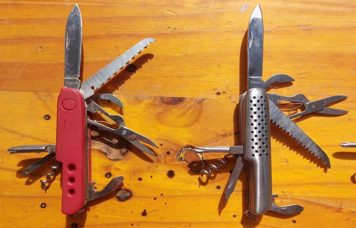 Large (12) Batch of Multi-Function Pocket Knives  Range from 4-in-1 to 12-in-1 Tool Functions