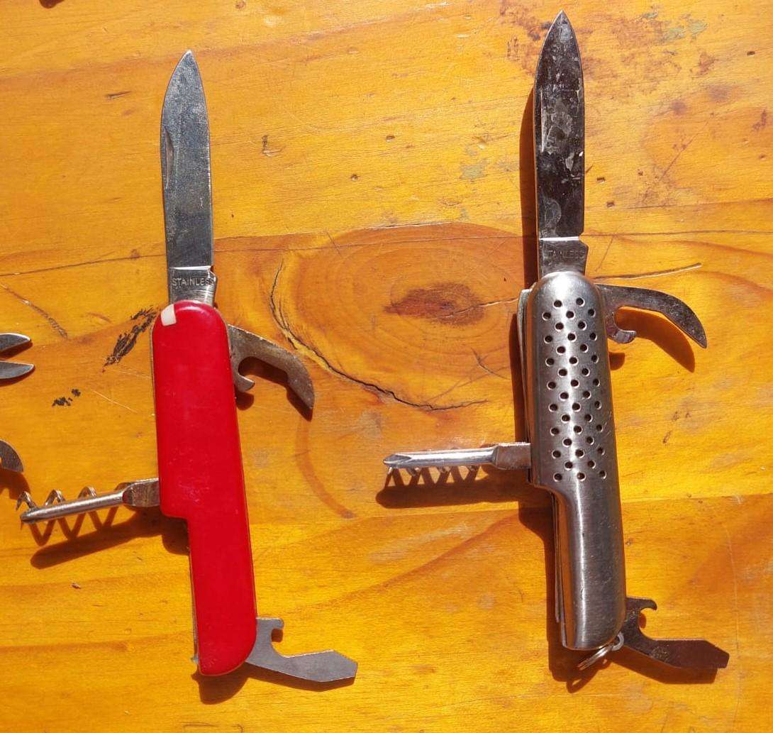 Large (12) Batch of Multi-Function Pocket Knives  Range from 4-in-1 to 12-in-1 Tool Functions