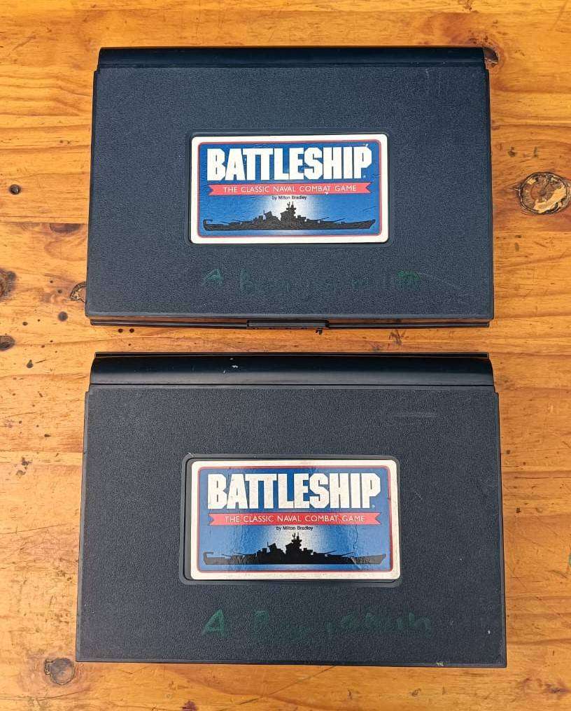 Battleship Vintage 1990 Milton Bradley Classic Naval Combat Game Complete