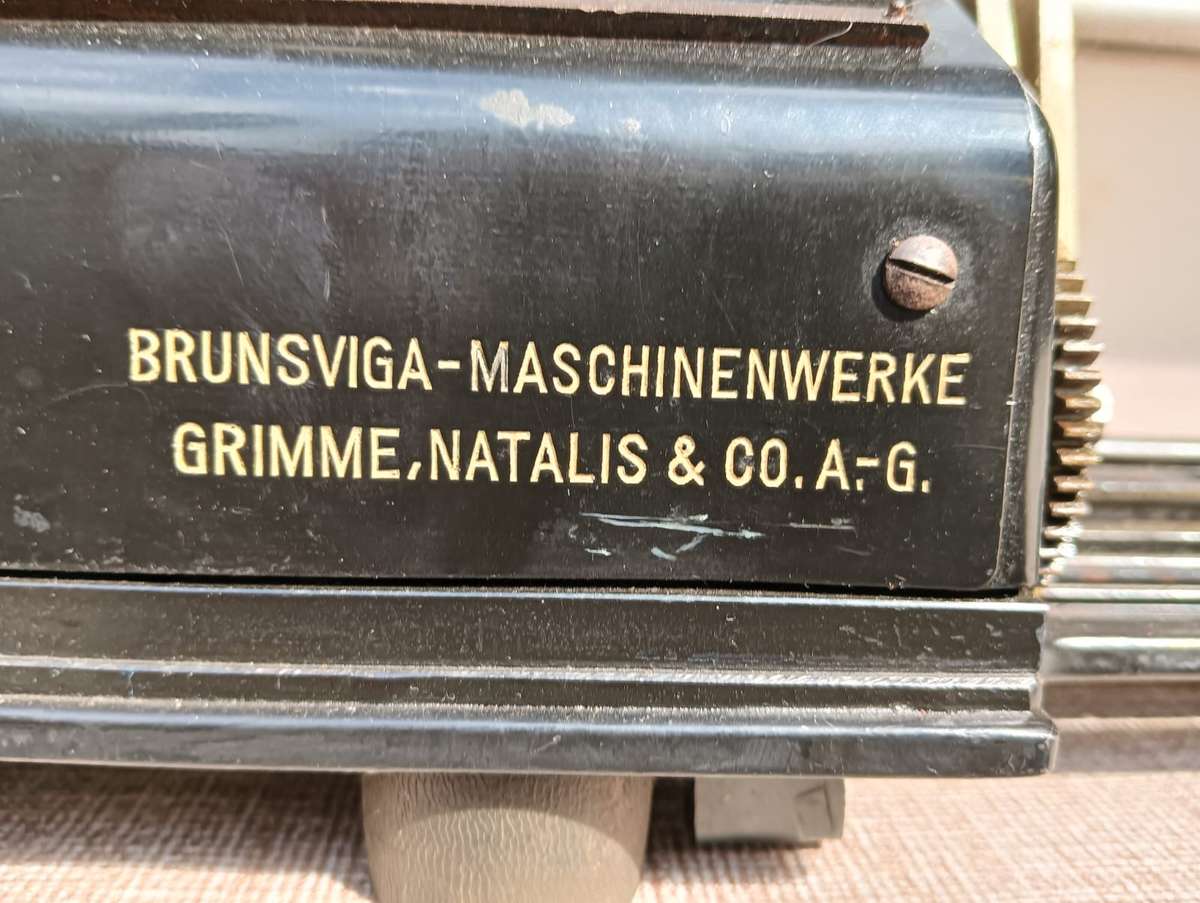 Vintage 1947 Brunsviga 15 German Mechanical Calculator One of only 7470 produced! Still Working!