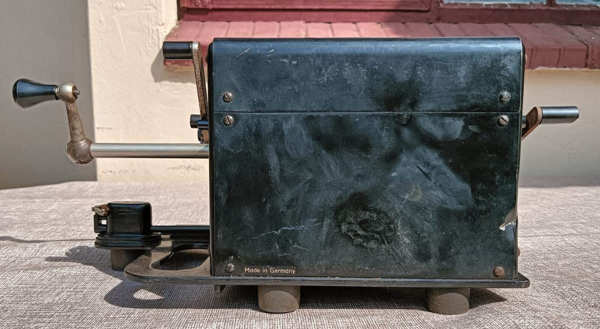 Vintage 1947 Brunsviga 15 German Mechanical Calculator One of only 7470 produced! Still Working!