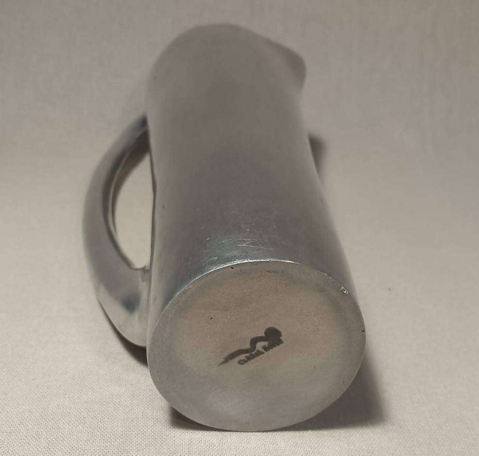 Carrol Boyes (SA 1954-2019) Iconic Coil Handle Aluminium Water Jug Large 30cm High