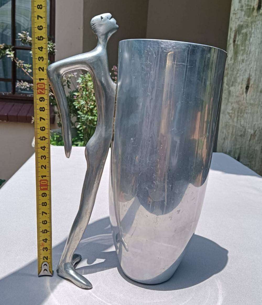 Carrol Boyes (SA 1954-2019) "Man" Figural Human Body Handle Water Jug "Her Favourite Piece" 1.5L