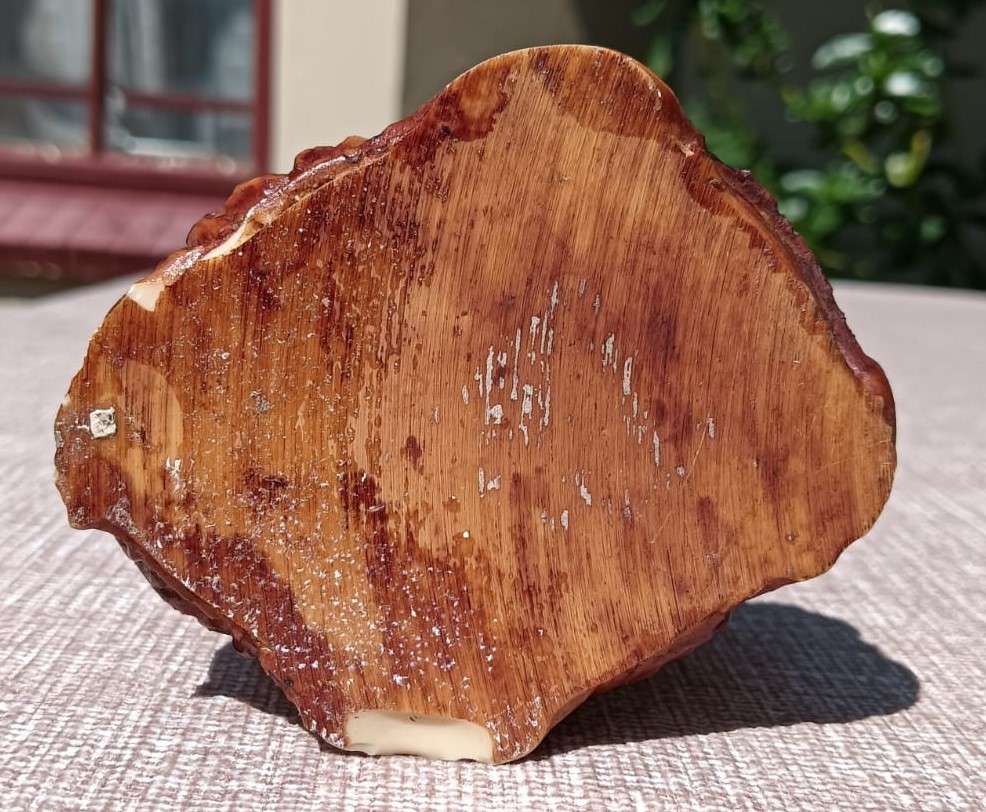 Beautiful Pair of Japanese Resin Figurines  A Warrior Samurai with Sword and Noble Lady with Fan