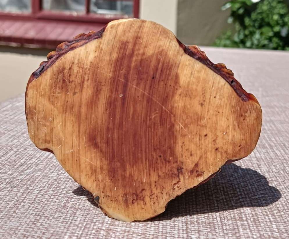 Beautiful Pair of Japanese Resin Figurines  A Warrior Samurai with Sword and Noble Lady with Fan